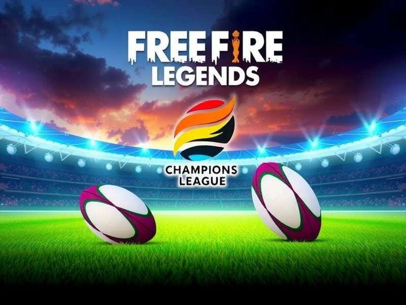 Rugby Champions League India Official Cover with Indian Stadium Background